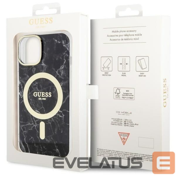Back panel cover Guess Black