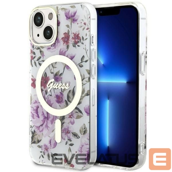 Back panel cover Guess Transparent