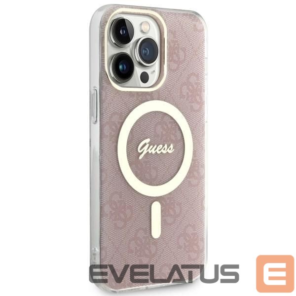 Back panel cover Guess Pink