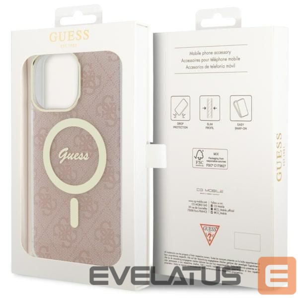 Back panel cover Guess Pink