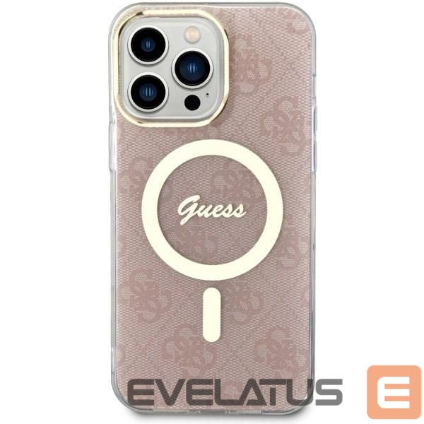Back panel cover Guess Pink