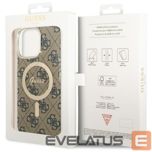 Back panel cover Guess Brown
