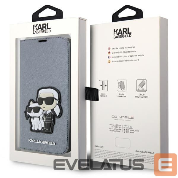 Back panel cover Karl Lagerfeld Silver