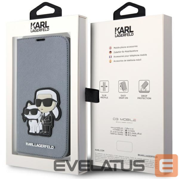 Back panel cover Karl Lagerfeld Silver