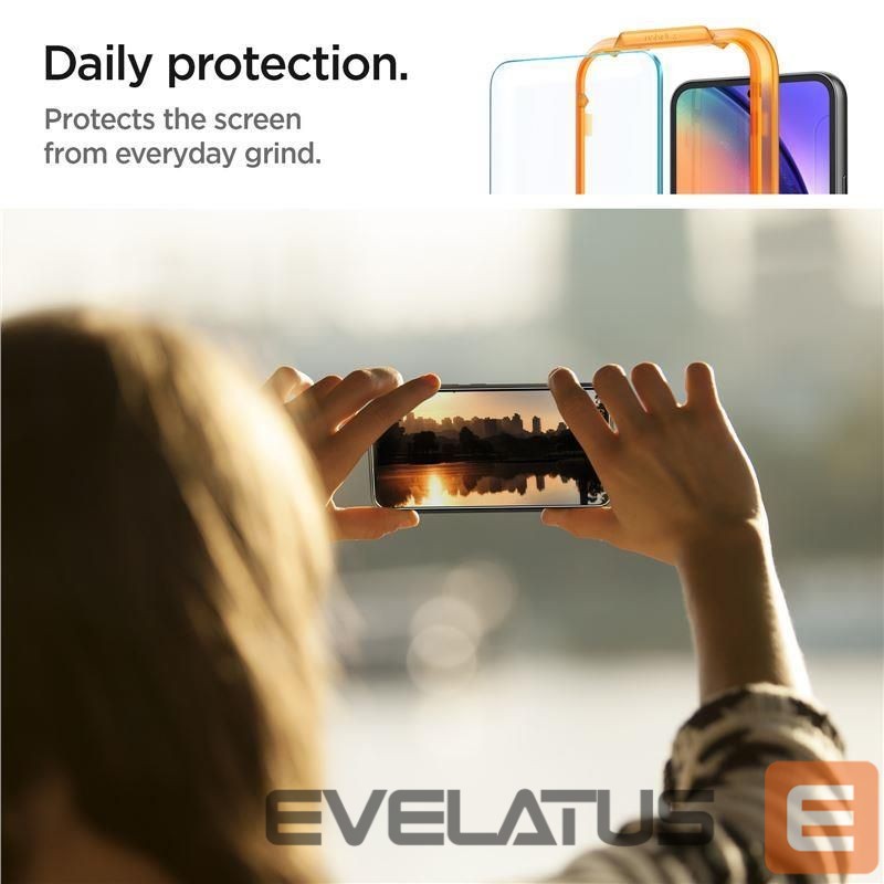 Protective glass Spigen Spigen ALM Glas.tR tempered glass for Samsung Galaxy A54 5G - 2 pcs.