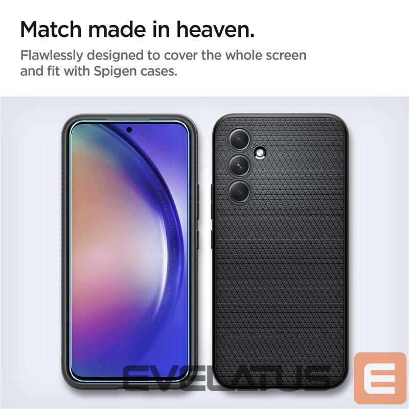 Protective glass Spigen Spigen ALM Glas.tR tempered glass for Samsung Galaxy A54 5G - 2 pcs.