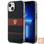 Back panel cover Ferrari  Ferrari FEHMP14SUCOK iPhone 14 6.1" black/black hardcase IMD Combi Magsafe 