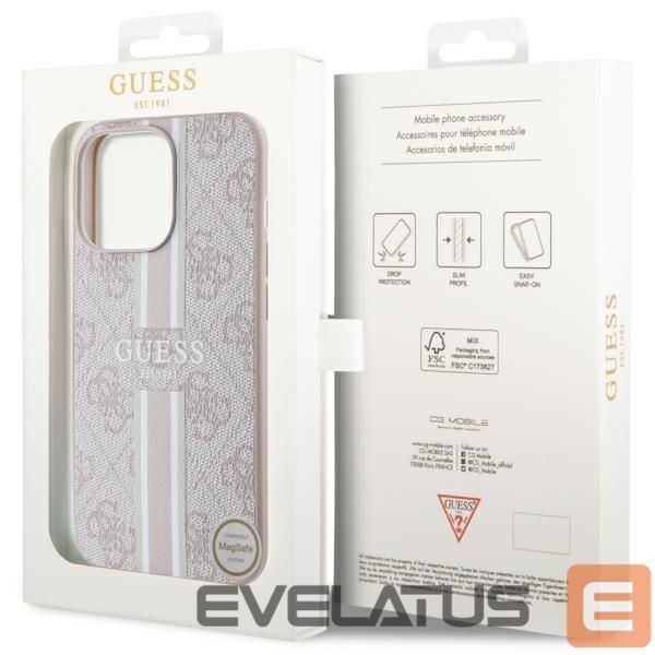 Back panel cover Guess Pink