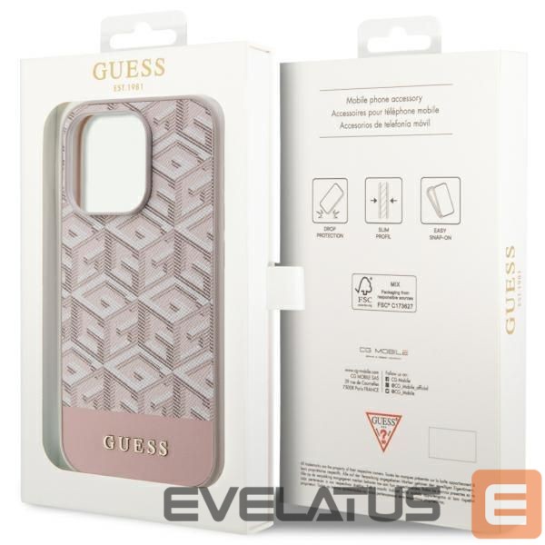 Back panel cover Guess Pink