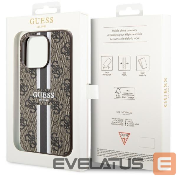 Back panel cover Guess Brown
