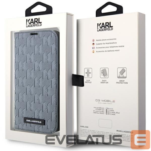 Back panel cover Karl Lagerfeld Silver