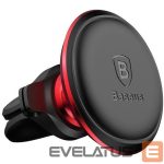 Auto holder Baseus  Magnetic car holder for the Baseus ventilation grille (Overseas Edition) - red 