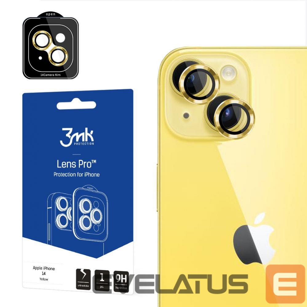Protective glass 3MK Yellow