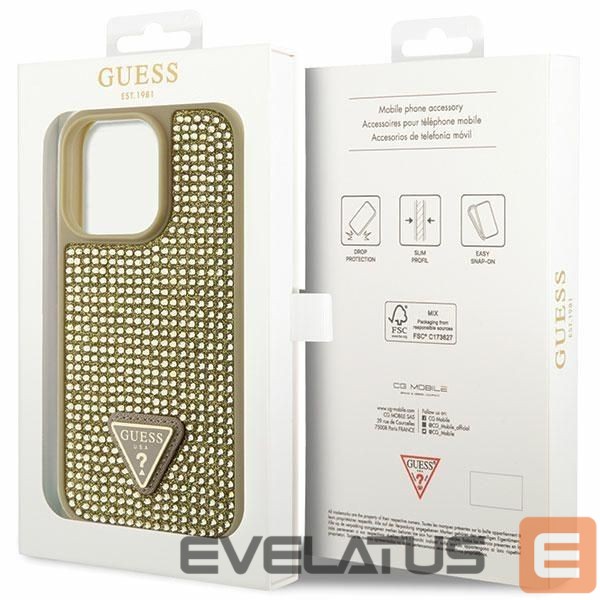 Back panel cover Guess Gold