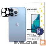 Protective glass Wozinsky - 9H tempered glass for iPhone 15 Pro Wozinsky Full Camera Glass - black 
