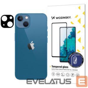 Protective glass Wozinsky  9H tempered glass for iPhone 15 Plus Wozinsky Full Camera Glass - black 