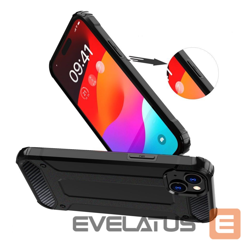 Back panel cover Hurtel Black