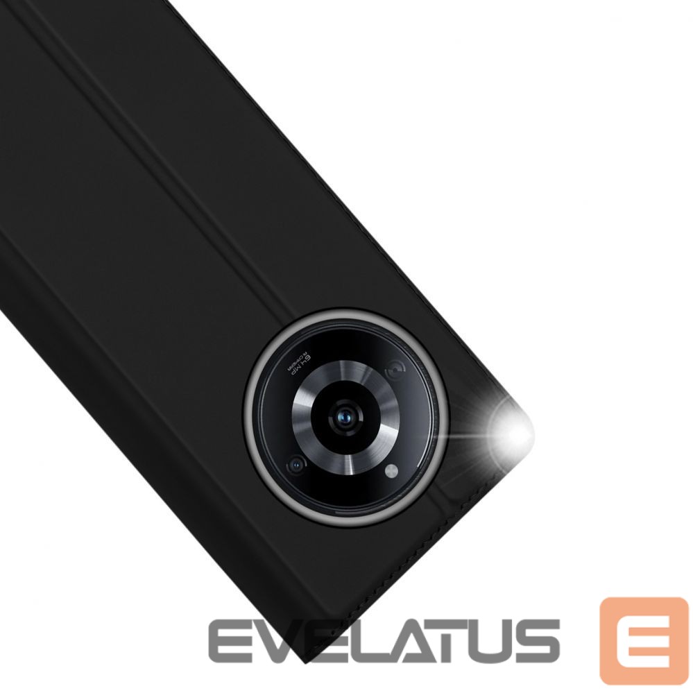 Back panel cover Dux Ducis Dux Ducis Skin Pro Case Realme 11 Flip Card Wallet Stand Black