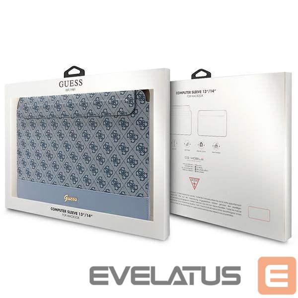 Back panel cover Guess Blue