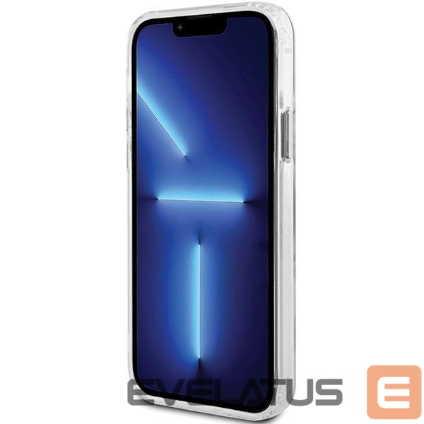 Back panel cover Guess Silver || Transparent