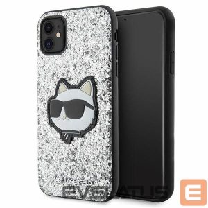 Back panel cover Karl Lagerfeld  Silver 
