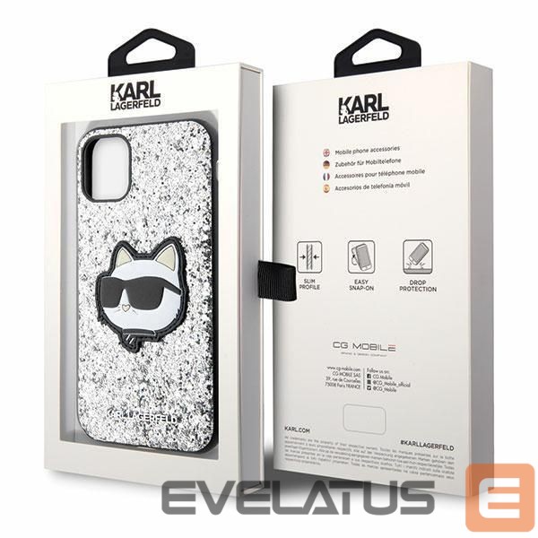 Back panel cover Karl Lagerfeld Silver