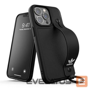 Back panel cover Adidas  Adidas OR Hand Strap Case iPhone 13 Pro /13 6.1" black/black 47109 