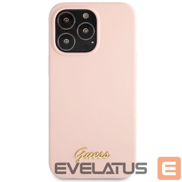 Back panel cover Guess Pink