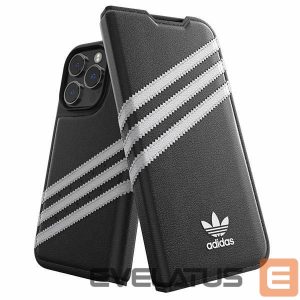 Back panel cover Adidas  Adidas OR Booklet Case PU iPhone 14 Pro black/white 50196 
