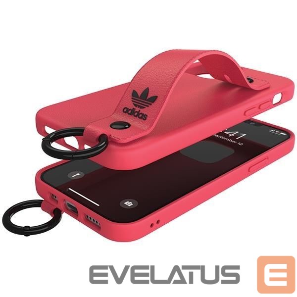 Back panel cover Adidas Adidas OR Hand Strap Case for iPhone 12 / iPhone 12 Pro - pink
