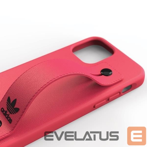 Back panel cover Adidas Adidas OR Hand Strap Case for iPhone 12 / iPhone 12 Pro - pink
