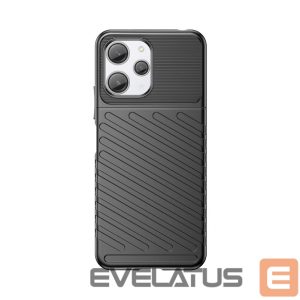 Back panel cover Hurtel  Xiaomi Redmi 12 Thunder Case - black 