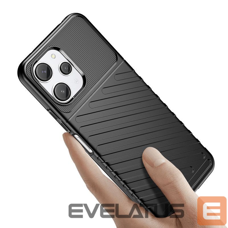 Back panel cover Hurtel Xiaomi Redmi 12 Thunder Case - black