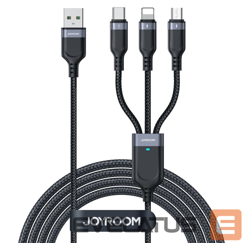 Cable Joyroom Black \ 0.3 m