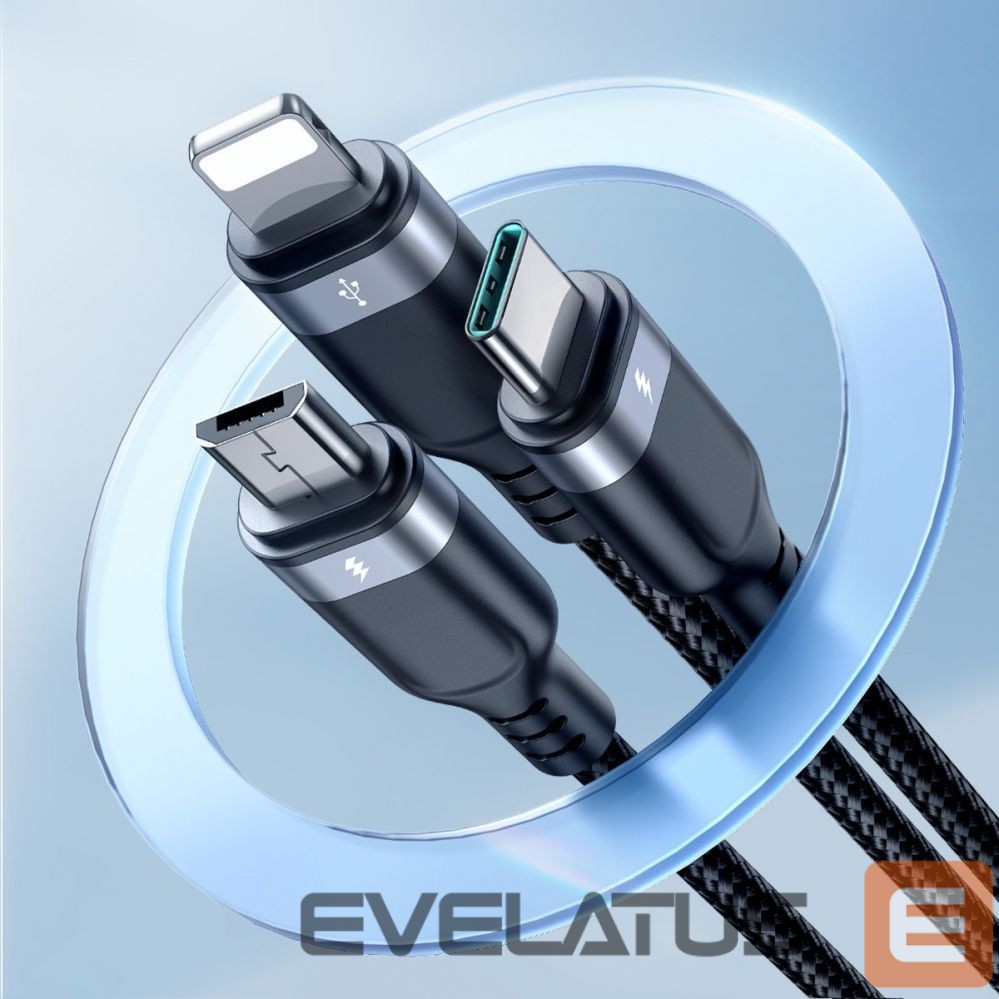 Cable Joyroom Black \ 0.3 m