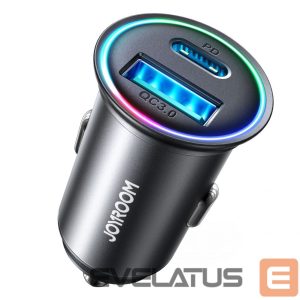 Adapter Joyroom  Joyroom JR-CCN04 60W USB-A USB-C mini charger - black 