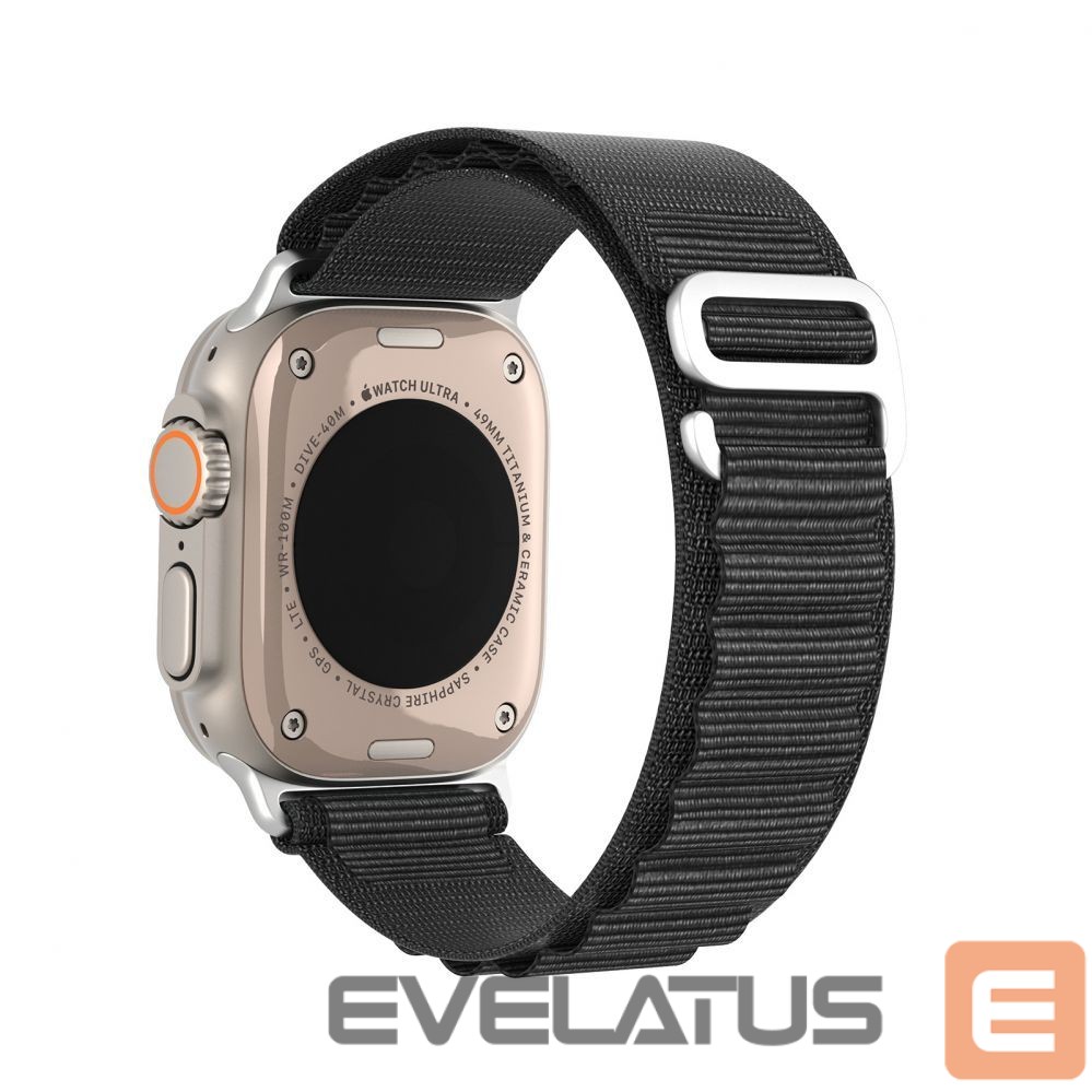 Back panel cover Dux Ducis - Sport Buckle Strap for Apple Watch 38/40/41/42MM Black