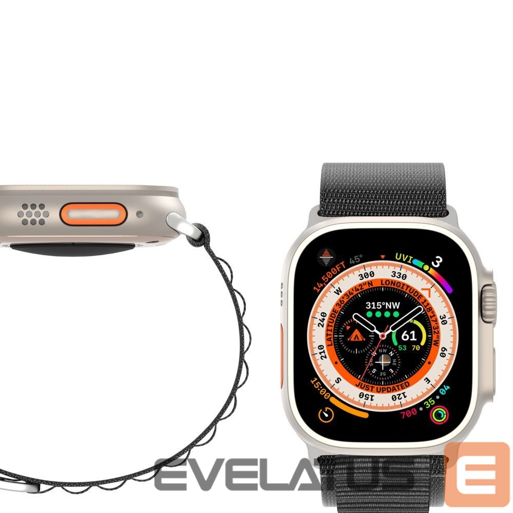 Back panel cover Dux Ducis - Sport Buckle Strap for Apple Watch 38/40/41/42MM Black