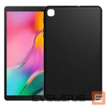 Back panel cover Hurtel  Silicone Slim Case for Samsung Tab S9 Ultra - black 