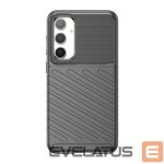 Back panel cover Hurtel - Samsung Galaxy S23 FE Thunder Case - black 