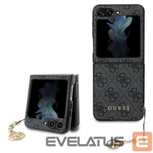 Back panel cover Guess  Guess 4G Charms Collection case for Samsung Galaxy Z Flip 5 - gray 