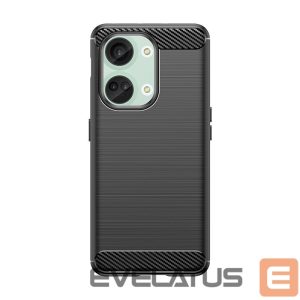 Back panel cover Hurtel - Carbon Case silicone case for OnePlus Ace 2V/OnePlus Nord 3 - black 