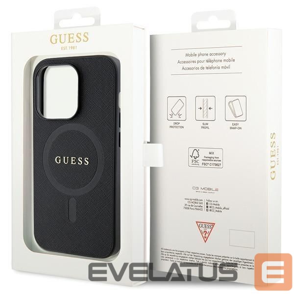 Back panel cover Guess Black