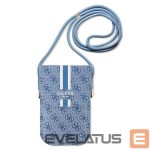 Back panel cover Guess  Guess GUOWBP4RPSB handbag - blue 4G Stripes 