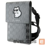 Back panel cover Karl Lagerfeld  Silver 