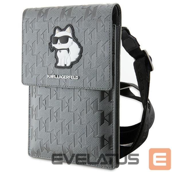 Back panel cover Karl Lagerfeld Silver