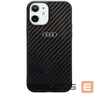 Back panel cover Audi  Audi Carbon Fiber iPhone 11 / Xr 6.1" black/black hardcase AU-TPUPCIP11-R8/D2-BK
