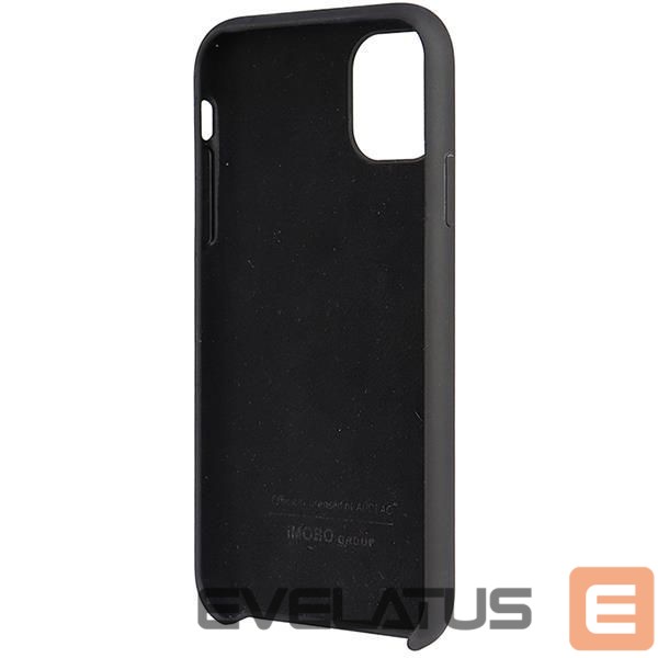 Back panel cover Audi Audi Silicone Case iPhone 12/12 Pro 6.1" black/black hardcase AU-LSRIP12P-Q3/D1-BK