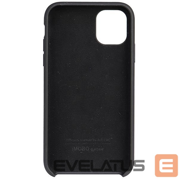 Back panel cover Audi Audi Silicone Case iPhone 12/12 Pro 6.1" black/black hardcase AU-LSRIP12P-Q3/D1-BK