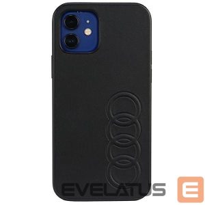 Back panel cover Audi  Audi Synthetic Leather iPhone 11 Pro 5.8" black/black hardcase AU-TPUPPCIP11-TT/D1-BK